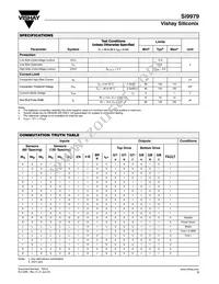 SI9979DS-E3 Datasheet Page 3