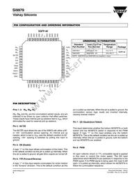 SI9979DS-E3 Datasheet Page 4