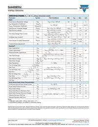 SIA400EDJ-T1-GE3 Datasheet Page 2