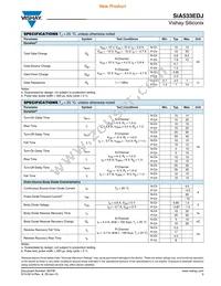 SIA533EDJ-T1-GE3 Datasheet Page 3