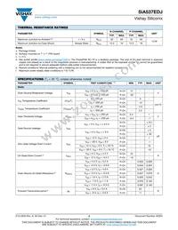 SIA537EDJ-T1-GE3 Datasheet Page 2