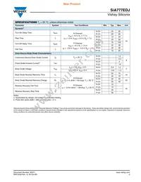 SIA777EDJ-T1-GE3 Datasheet Page 3
