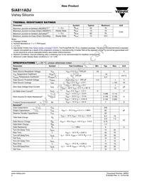 SIA811ADJ-T1-GE3 Datasheet Page 2