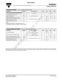 SIA850DJ-T1-GE3 Datasheet Page 3