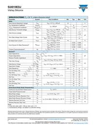 SIA910EDJ-T1-GE3 Datasheet Page 2