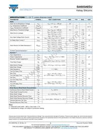 SIA923AEDJ-T1-GE3 Datasheet Page 2