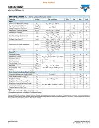SIB437EDKT-T1-GE3 Datasheet Page 2