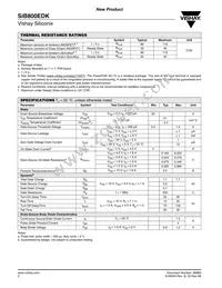 SIB800EDK-T1-GE3 Datasheet Page 2