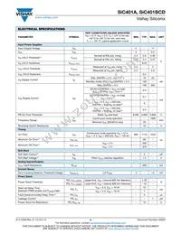 SIC401BCD-T1-GE3 Datasheet Page 5