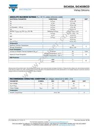 SIC403ACD-T1-GE3 Datasheet Page 4