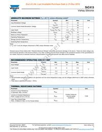 SIC413CB-T1-E3 Datasheet Page 3