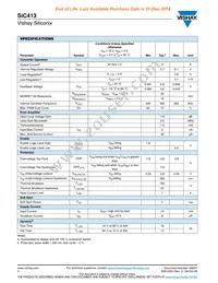 SIC413CB-T1-E3 Datasheet Page 4