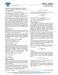 SIC424CD-T1-GE3 Datasheet Page 15