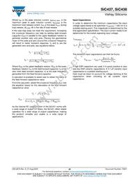 SIC437BED-T1-GE3 Datasheet Page 20