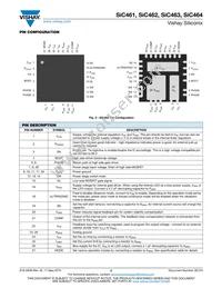 SIC464ED-T1-GE3 Datasheet Page 2