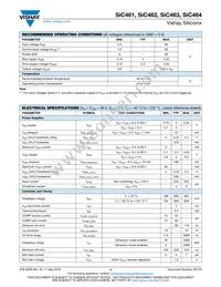 SIC464ED-T1-GE3 Datasheet Page 4