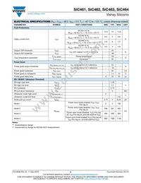 SIC464ED-T1-GE3 Datasheet Page 5