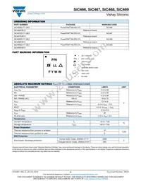 SIC466ED-T1-GE3 Datasheet Page 3
