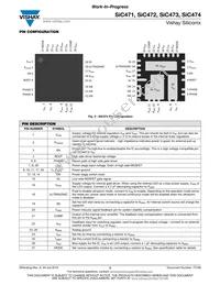 SIC471ED-T1-GE3 Datasheet Page 2