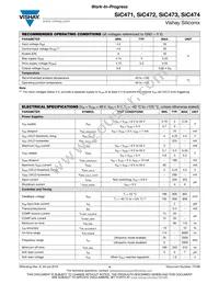 SIC471ED-T1-GE3 Datasheet Page 4