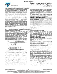 SIC471ED-T1-GE3 Datasheet Page 9