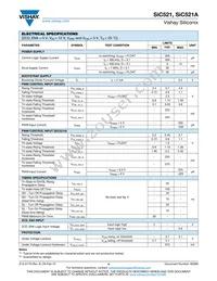 SIC521CD-T1-GE3 Datasheet Page 4