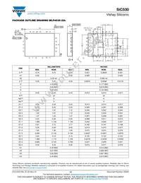 SIC530CD-T1-GE3 Datasheet Page 13