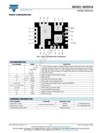 SIC531CD-T1-GE3 Datasheet Page 2