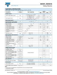 SIC531CD-T1-GE3 Datasheet Page 4