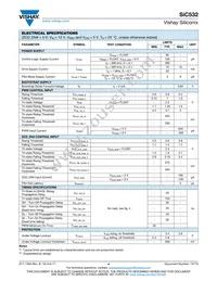 SIC532CD-T1-GE3 Datasheet Page 4