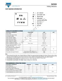 SIC533CD-T1-GE3 Datasheet Page 3