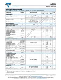 SIC533CD-T1-GE3 Datasheet Page 4