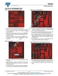 SIC534CD-T1-GE3 Datasheet Page 10