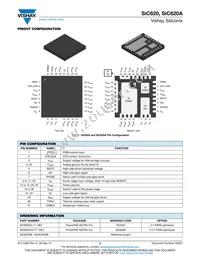 SIC620ACD-T1-GE3 Datasheet Page 2