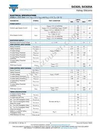 SIC620ACD-T1-GE3 Datasheet Page 4