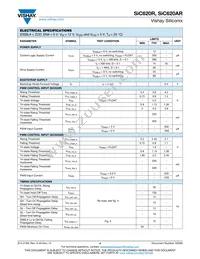 SIC620ARCD-T1-GE3 Datasheet Page 4