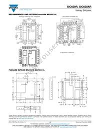 SIC620ARCD-T1-GE3 Datasheet Page 15