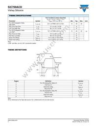 SIC769ACD-T1-GE3 Datasheet Page 4