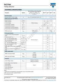 SIC778ACD-T1-GE3 Datasheet Page 4