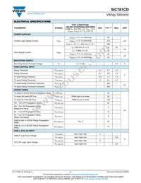 SIC781CD-T1-GE3 Datasheet Page 4