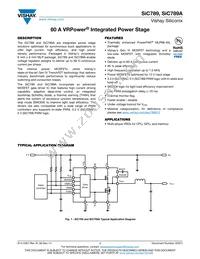 SIC789ACD-T1-GE3 Datasheet Cover