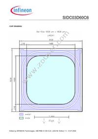 SIDC03D60C6X1SA2 Datasheet Page 3