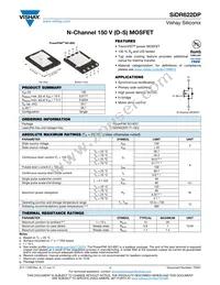 SIDR622DP-T1-GE3 Datasheet Cover