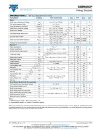 SIDR668DP-T1-GE3 Datasheet Page 2