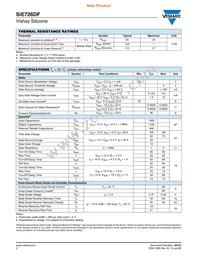 SIE726DF-T1-GE3 Datasheet Page 2