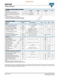 SIE816DF-T1-GE3 Datasheet Page 2