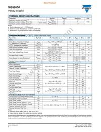 SIE868DF-T1-GE3 Datasheet Page 2