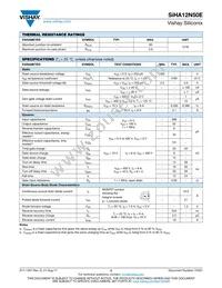 SIHA12N50E-E3 Datasheet Page 2