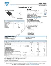 SIHA15N65E-GE3 Cover