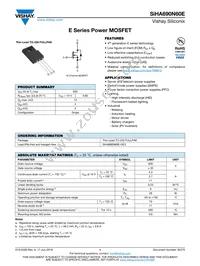 SIHA690N60E-GE3 Datasheet Cover